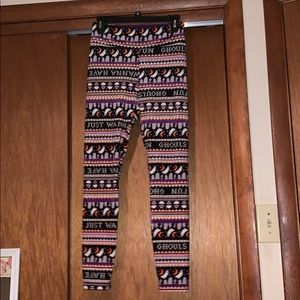 No Boundaries Super Soft Halloween Leggings